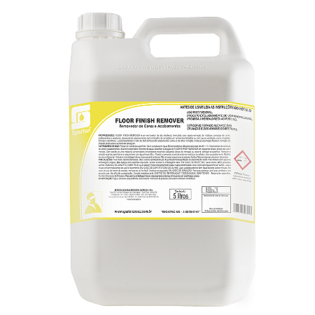FLOOR FINISH REMOVER - REMOVEDOR C/ BAIXO ODOR -  5 LITROS