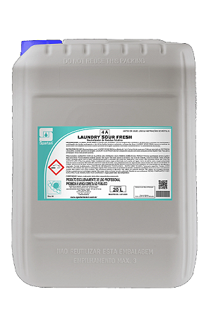LAUNDRY SOUR FRESH 20 LITROS - SPARTAN