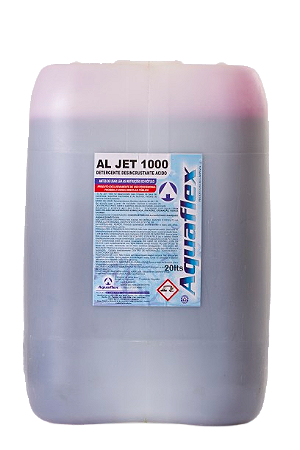 AL JET 1000 DETERGENTE DESINCRUSTANTE ÁCIDO 20 LITROS - AQUAFLEX