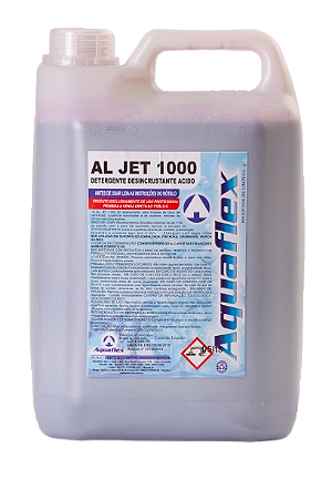 AL JET 1000 DETERGENTE DESINCRUSTANTE ÁCIDO 5 LITROS - AQUAFLEX