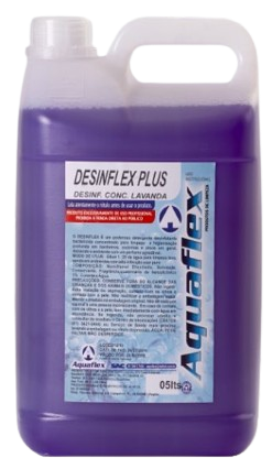 DESINFLEX DESINFETANTE FLORAL 5 LITROS - AQUAFLEX
