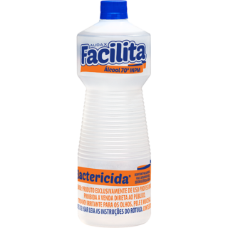 DESINFETANTE HOSPITALAR ALCOOL 70º 1 LITRO - AUDAX