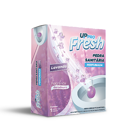 Odorizante sanitario (pedra sanitaria) 25g Lavanda - UP PRO FRESH