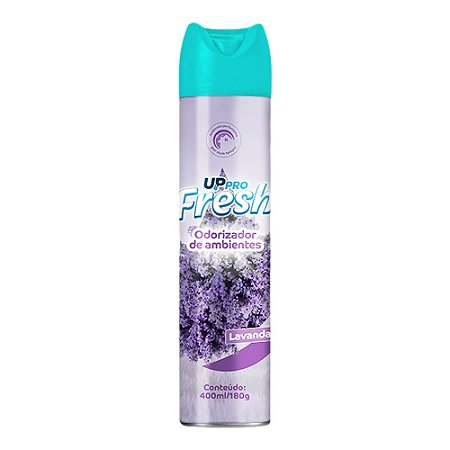 ODORIZADOR DE AMBIENTE AEROSOL 400ml/180g - LAVANDA - Up Fresh