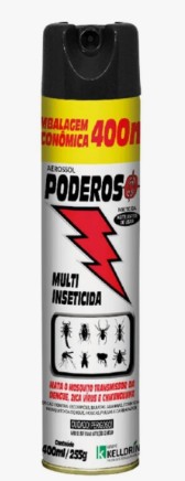 PODEROSO MULTI-INSETICIDA AEROSOL 400ML/255G - KELLDRIN