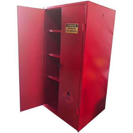 ARMÁRIO CORTA FOGO - STANDART - VERMELHO 200X100X90