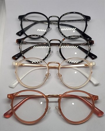 Armação para Óculos de Grau redondo pequeno Helen