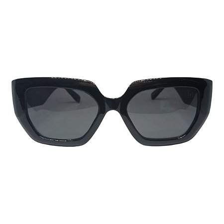 Óculos de Sol Feminino Acetato Preto Luxo Pisa