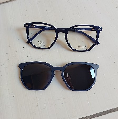 Óculos 2 em 1 Clipon Feminino Acetato Vitória