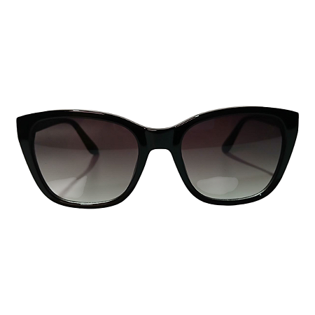 Oculos Feminino Gatinho Preto Clássico lente Degradê Otawa