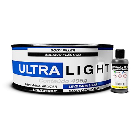 Massa Plástica Ultra Light - MAXI RUBBER