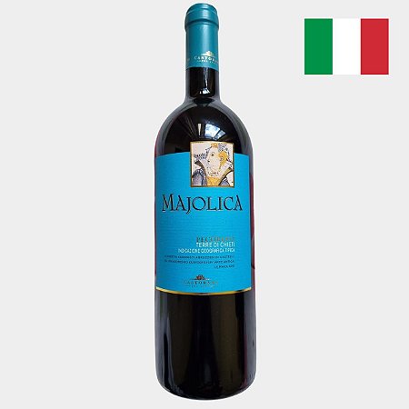 VINHO BRANCO MAJOLICA PECORINO TERRE DI CHIETI IGT 2022 750ML 12% VOL