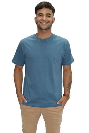 Camiseta Básica Azul Petróleo