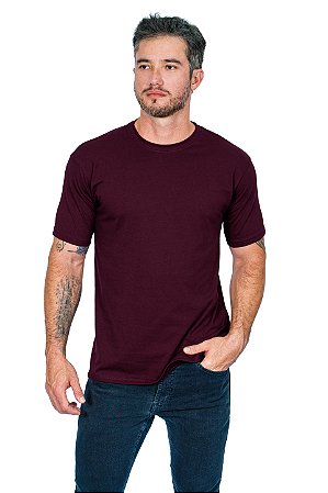 Camiseta Básica Vinho