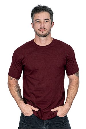 Camiseta Básica Vinho