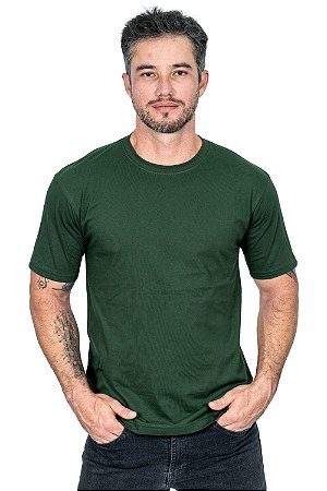 Camiseta Básica Verde Musgo