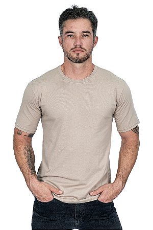 Camiseta Básica Cáqui