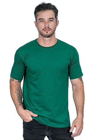 Camiseta Básica Verde Bandeira