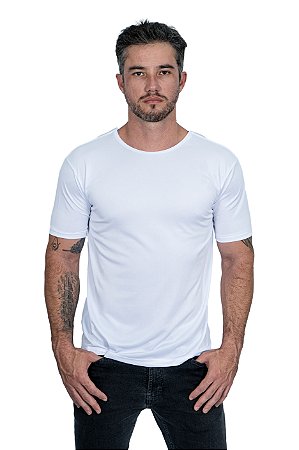 Camiseta Dry Fit Branca Unissex