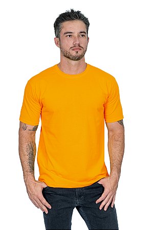 Camiseta Básica Amarelo Ouro