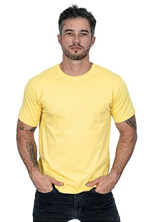 Camiseta Básica Amarelo Bebê