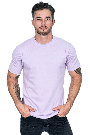 Camiseta Básica Lilás