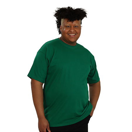 Camiseta Verde Bandeira Plus Size Unissex