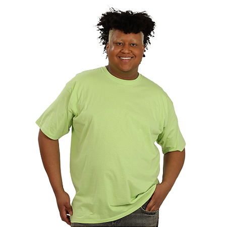 Camiseta Verde Limão Plus Size Unissex