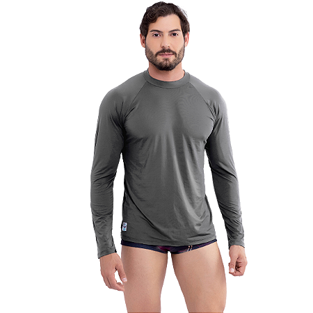 Camisa Térmica Masculina Segunda Pele Praia Surf Proteção Uv - Hype Modas