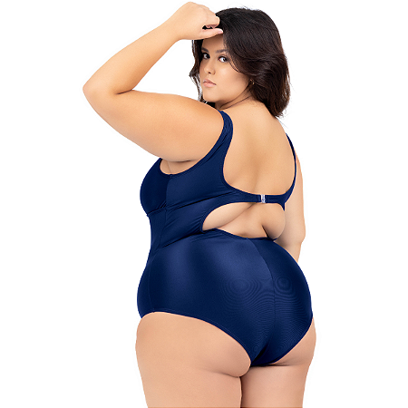 Body Maiô Costas Nuas Modelador Disfarça Barriga Drapeado - Hype Modas