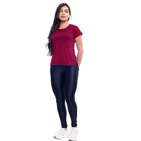 Camiseta Tapa Bumbum Roupa De Academia Feminina