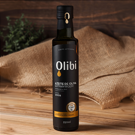 Olibi Safra 2026 - Azeite de Oliva Extravirgem Artesanal (250ml)