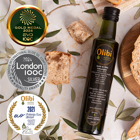 Olibi Safra 2025 - Azeite de Oliva Extravirgem Artesanal (250ml)