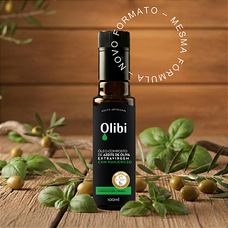 Azeite Aromatizado com Manjericão Olibi