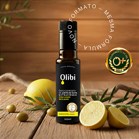 Azeite Aromatizado com Limão Siciliano Olibi