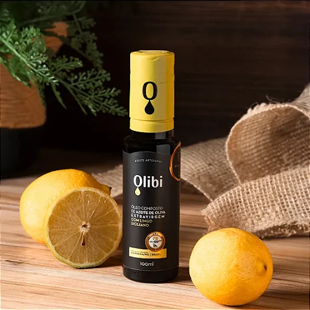 Azeite Aromatizado com Limão Siciliano Olibi