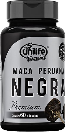 Maca Negra Black em cápsulas - 60 caps  - Unilife