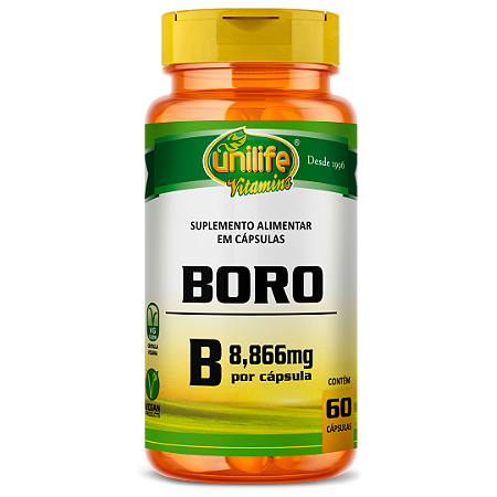 Boro "B" Unilife - 500mg - 60 caps