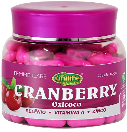 Cranberry oxycoco Femme Care Unilife 90 caps