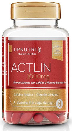Actlin Cartamo + Cafeína com Vitamina E