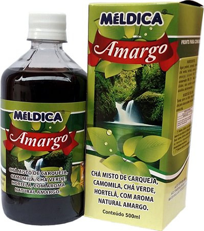 Chá Amargo 500ml - Líquido e Original - Meldica
