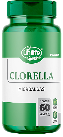 Clorella 60 cápsulas (500mg) - Unilife