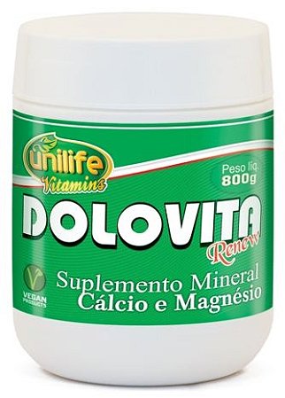 Dolovita Renew Suplemento Mineral Dolomita - Unilife 800g