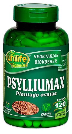 Psylliumax Psyllium Cápsulas 120 - Unilife