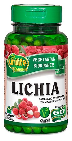 Lichia (500mg) 60 cápsulas - Unilife