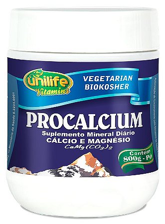 Procalcium Pó Unilife (800g) Calcio e Magnesio