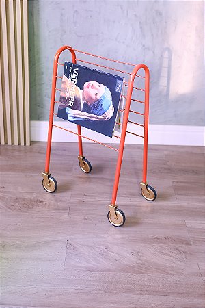 revisteiro vintage - Orange