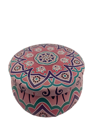 Vela Perfumada na Lata de Mandala