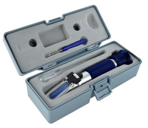 Refratômetro Escala Dupla 0-32 BRIX / 1000-1120 SG