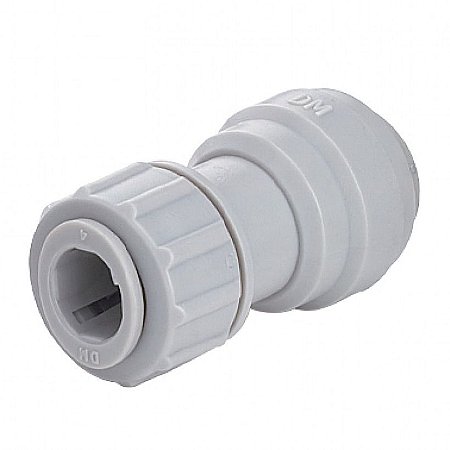 DMFIT- Conexão Rápida União Reto Para Serpentina (Tubo 3/8" x Cano 3/8") - APSUC0606